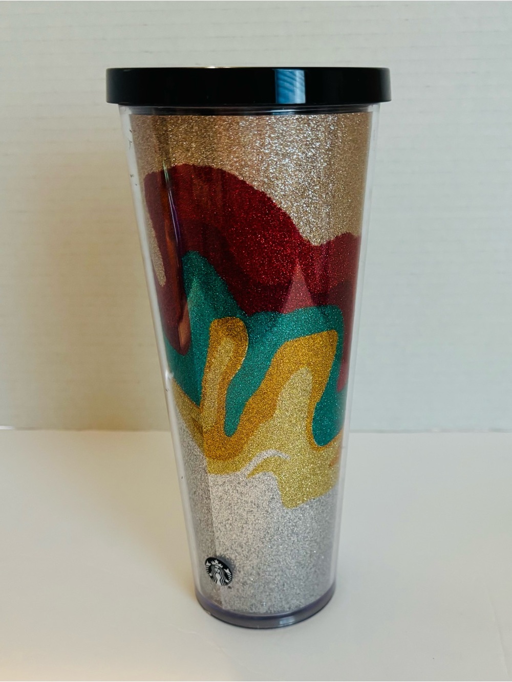 Starbucks Glitter Swirl sand tumblr venti